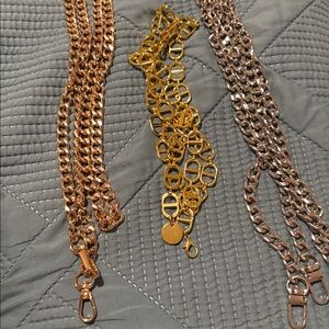 3 chain bag strap